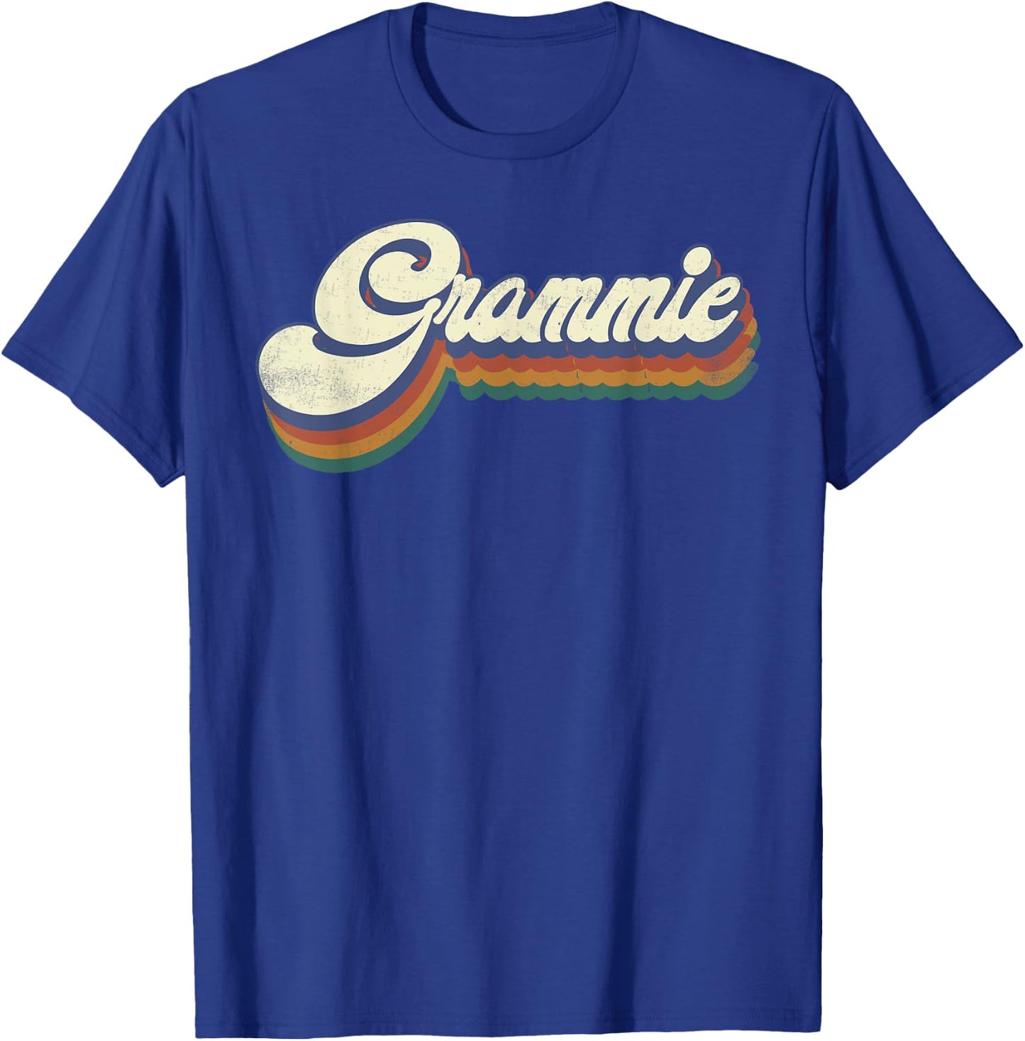 Grammie Gifts For Grandma Retro Vintage Mother's Day Grammie T-Shirt - T-Shirt | Royal