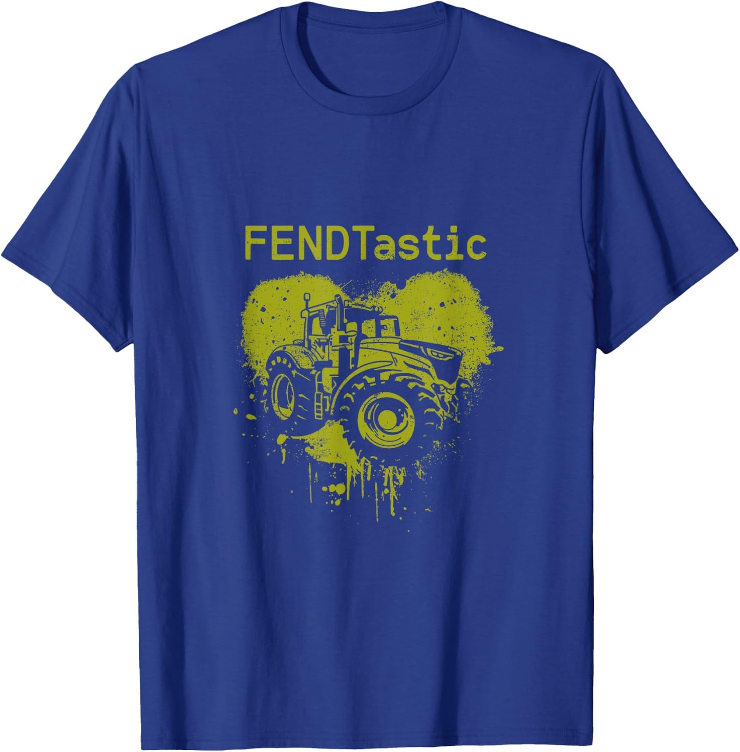 FENDTastic Farmer Tractor Farm T-Shirt - T-Shirt | Royal