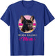 Funny French Bulldog Retro Outfits Clothes Frenchie Dog Mom Women Kids T-Shirt - T-Shirt | Royal