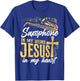 Saxophone Jesus Faith Christian Saxophone In My Veins Jesus T-Shirt - T-Shirt | Royal