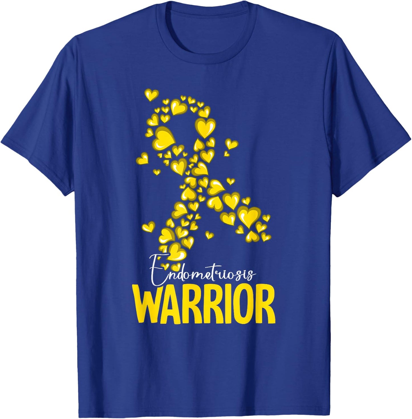 Warrior Endometriosis Awareness T-Shirt - T-Shirt | Royal