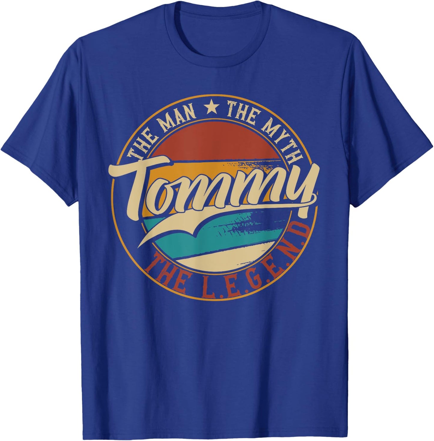 Tommy The man the myth the legend T-Shirt - T-Shirt | Royal