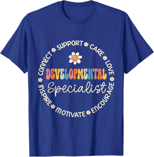 Developmental Specialist Appreciation Week Back to School T-Shirt - T-Shirt | Royal