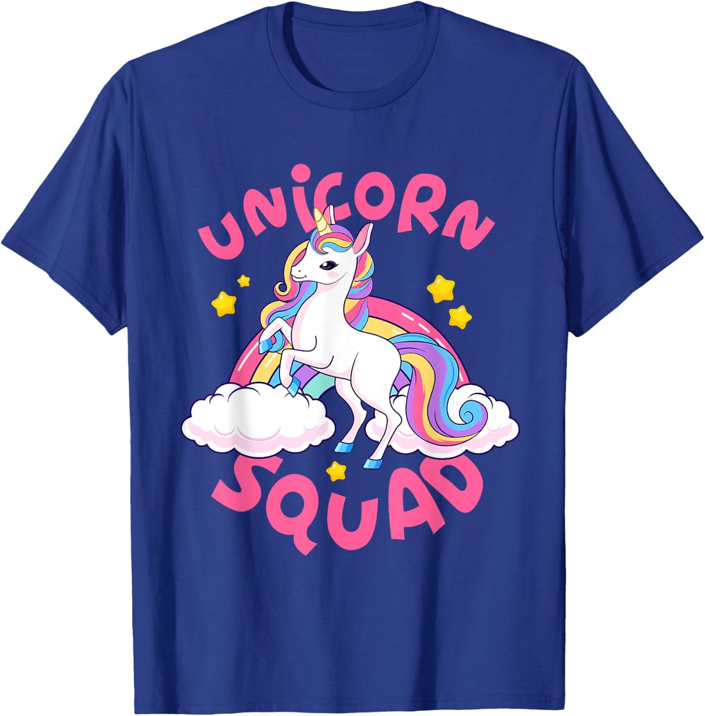 Unicorn Squad Birthday Graphic - Unicorn Squad T-Shirt - T-Shirt | Royal