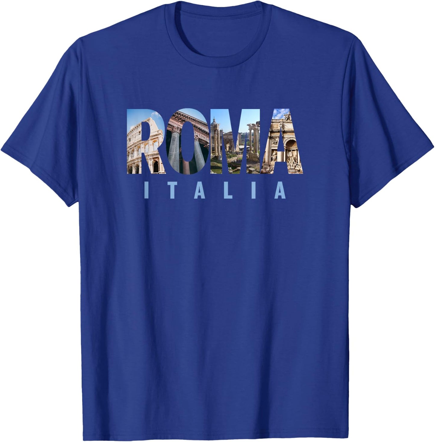 Rome Italy Landmarks T-Shirt - T-Shirt | Royal