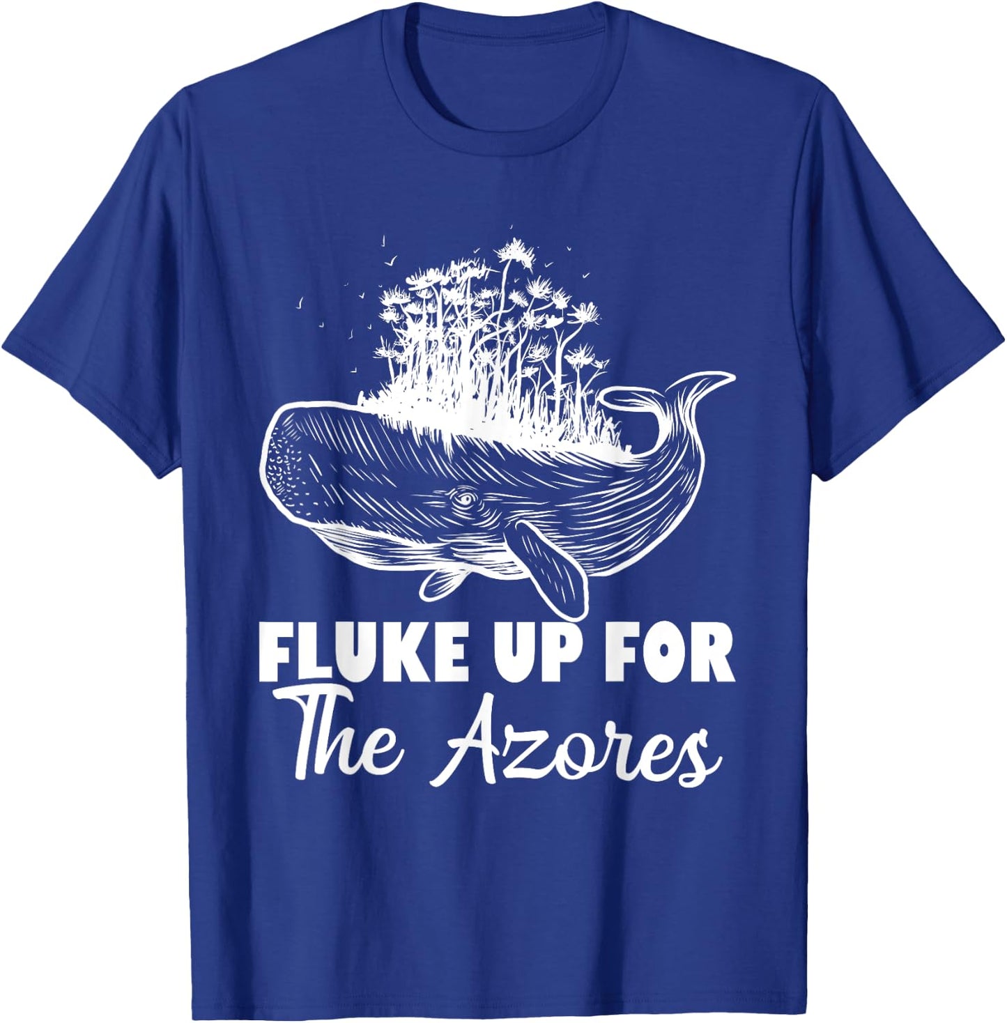 Azores Summer Vacation Whale Watching Beach Vacay T-Shirt - T-Shirt | Royal