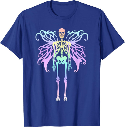 Skeleton Fairy Fairycore Aesthetic Pastel Goth Fairywave T-Shirt - T-Shirt | Royal