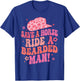 Funny Cowboy Save A Horse Ride A Bearded Man T-Shirt - T-Shirt | Royal