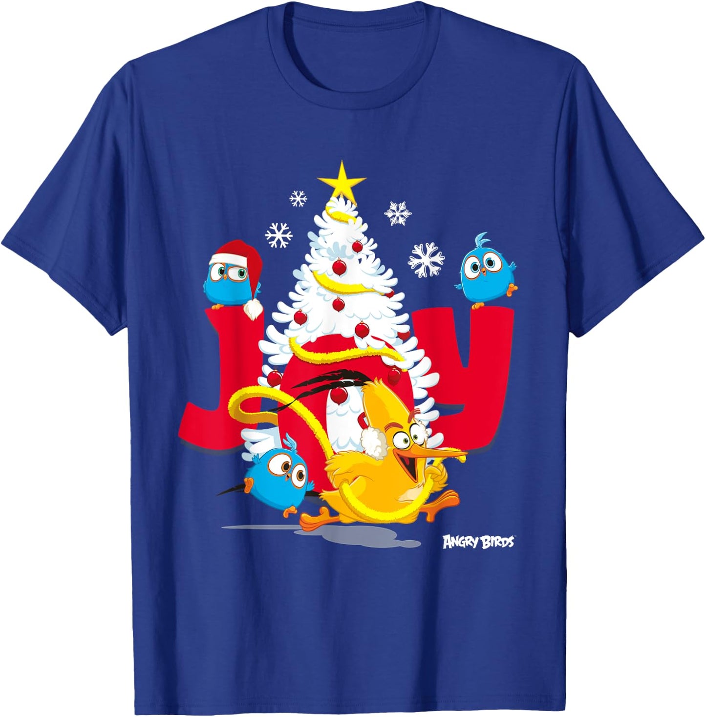 Angry Birds Christmas Joy Official Merchandise T-Shirt - T-Shirt | Royal