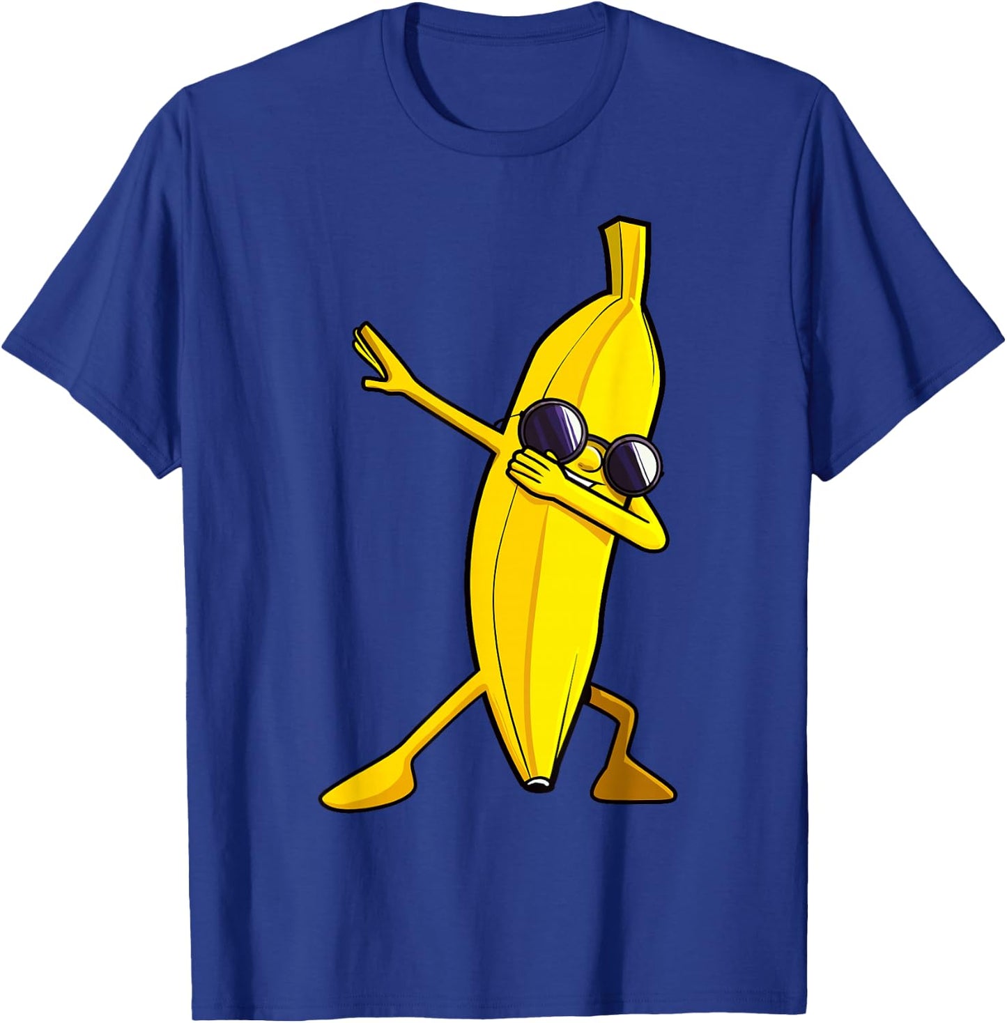 Dabbing Banana Hawaiian Tropical Fruit Lover Men Women Kids T-Shirt - T-Shirt | Royal