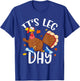 Turkey Trot Costume Kids Adults Thanksgiving Turkey Running T-Shirt - T-Shirt | Royal