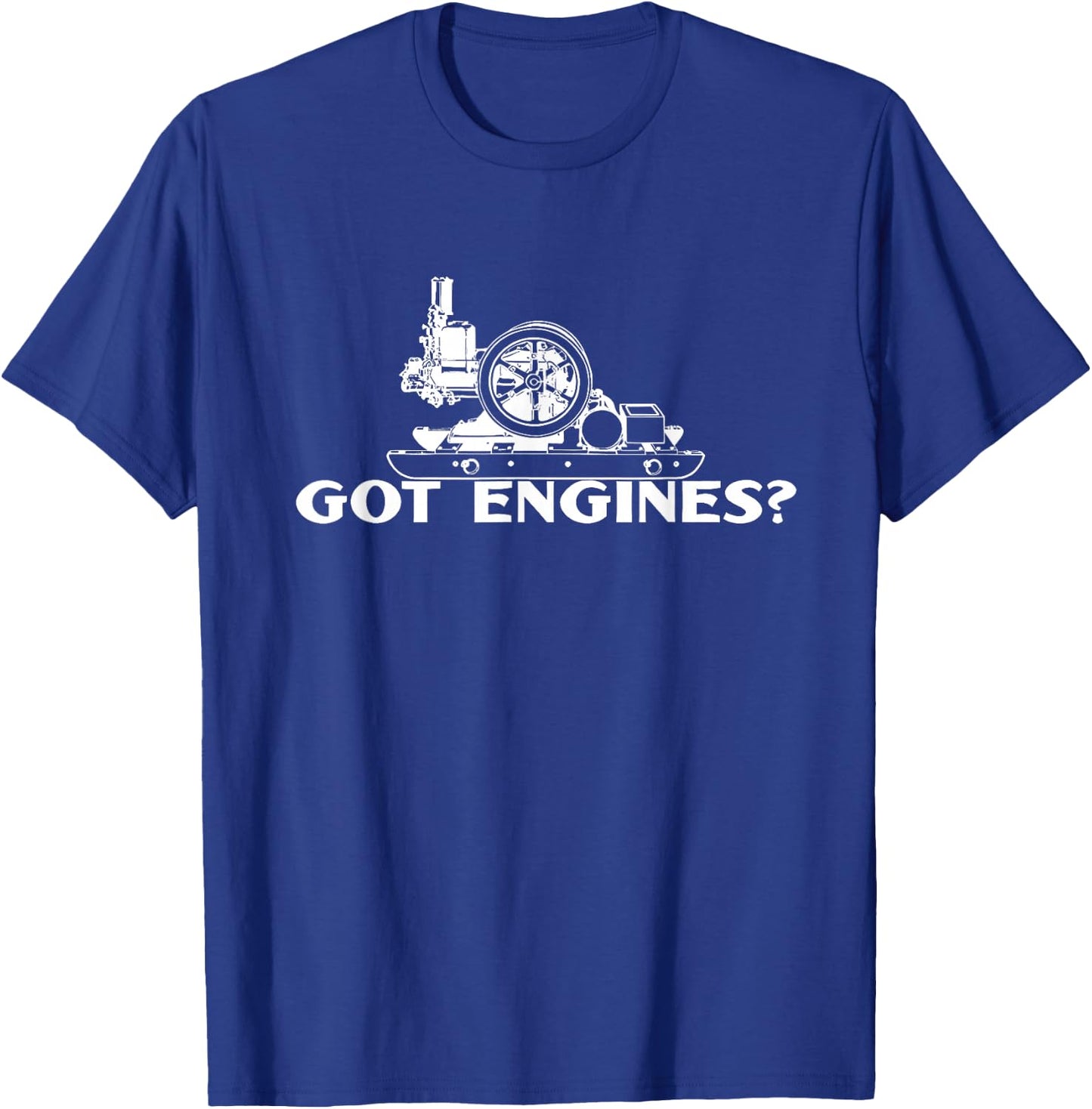 Got Engines Hit and Miss Gas T-Shirt - T-Shirt | Royal