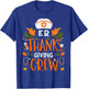 ER Thanksgiving Nurse Crew Thanksgiving Emergency Nurses T-Shirt - T-Shirt | Royal