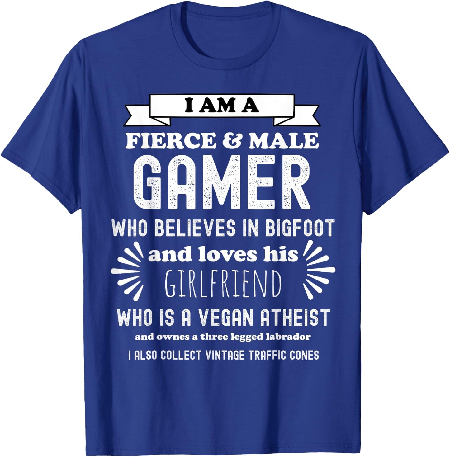 Oddly Specific Funny Sarcastic Gamer Parody T-Shirt - T-Shirt | Royal