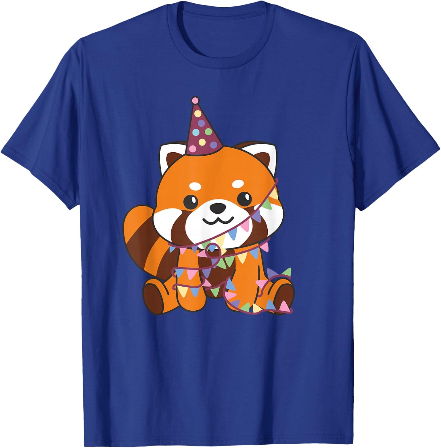 Red Panda Birthday for Children a Birthday Red Panda T-Shirt - T-Shirt | Royal