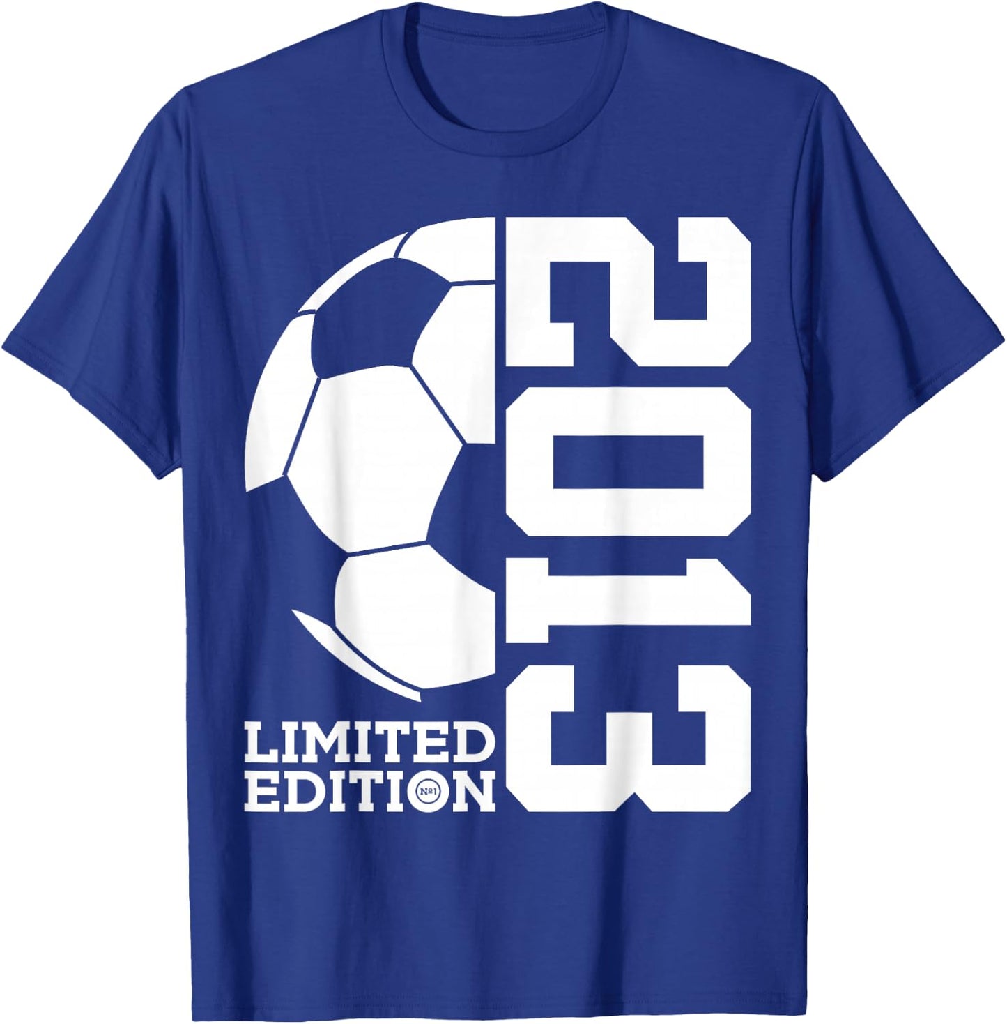 12th BIRTHDAY SOCCER LIMITED EDITION 2013 T-Shirt - T-Shirt | Royal