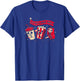 Funny Halloween Let's Watch Horror Movies Snacks and Drinks T-Shirt - T-Shirt | Royal