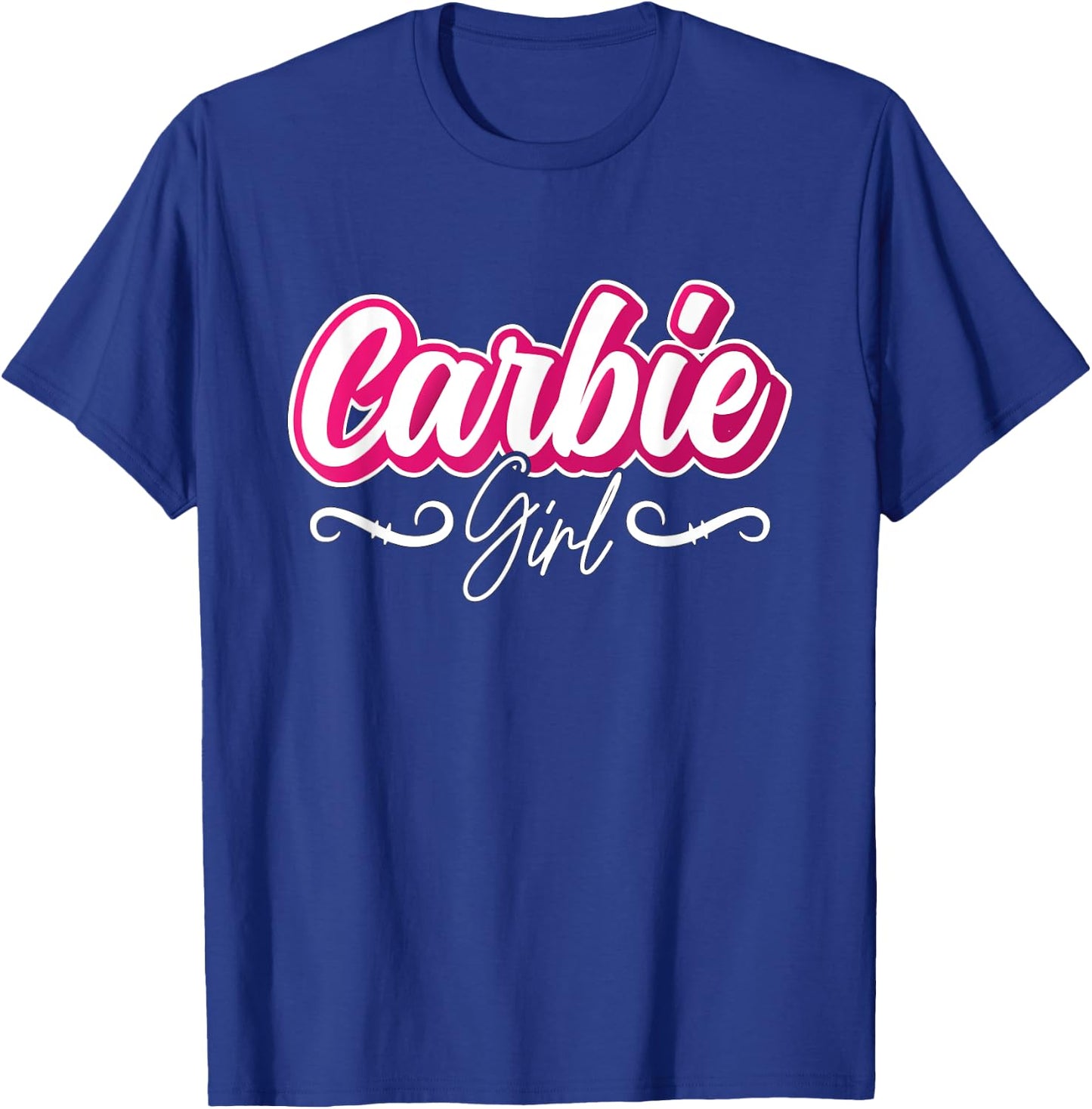 Carbie Girl Law Carb Nutrition High Fat Diet Low Carb Diet T-Shirt - T-Shirt | Royal