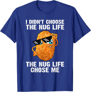 Cool Chicken Nugget Women Kids Chicken Lover Nuggets T-Shirt - T-Shirt | Royal