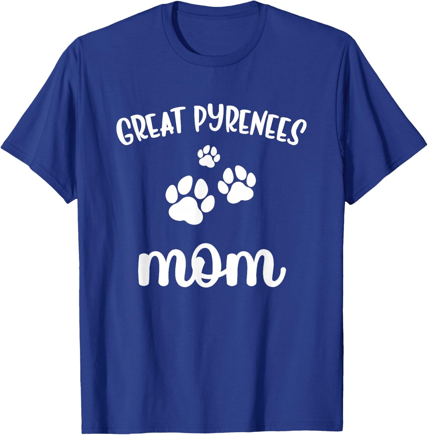 Great Pyrenees Mom Cute Dog T-Shirt - T-Shirt | Royal