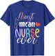Nicest Mean Nurse Ever Funny Sarcasm Nurse Saying T-Shirt - T-Shirt | Royal