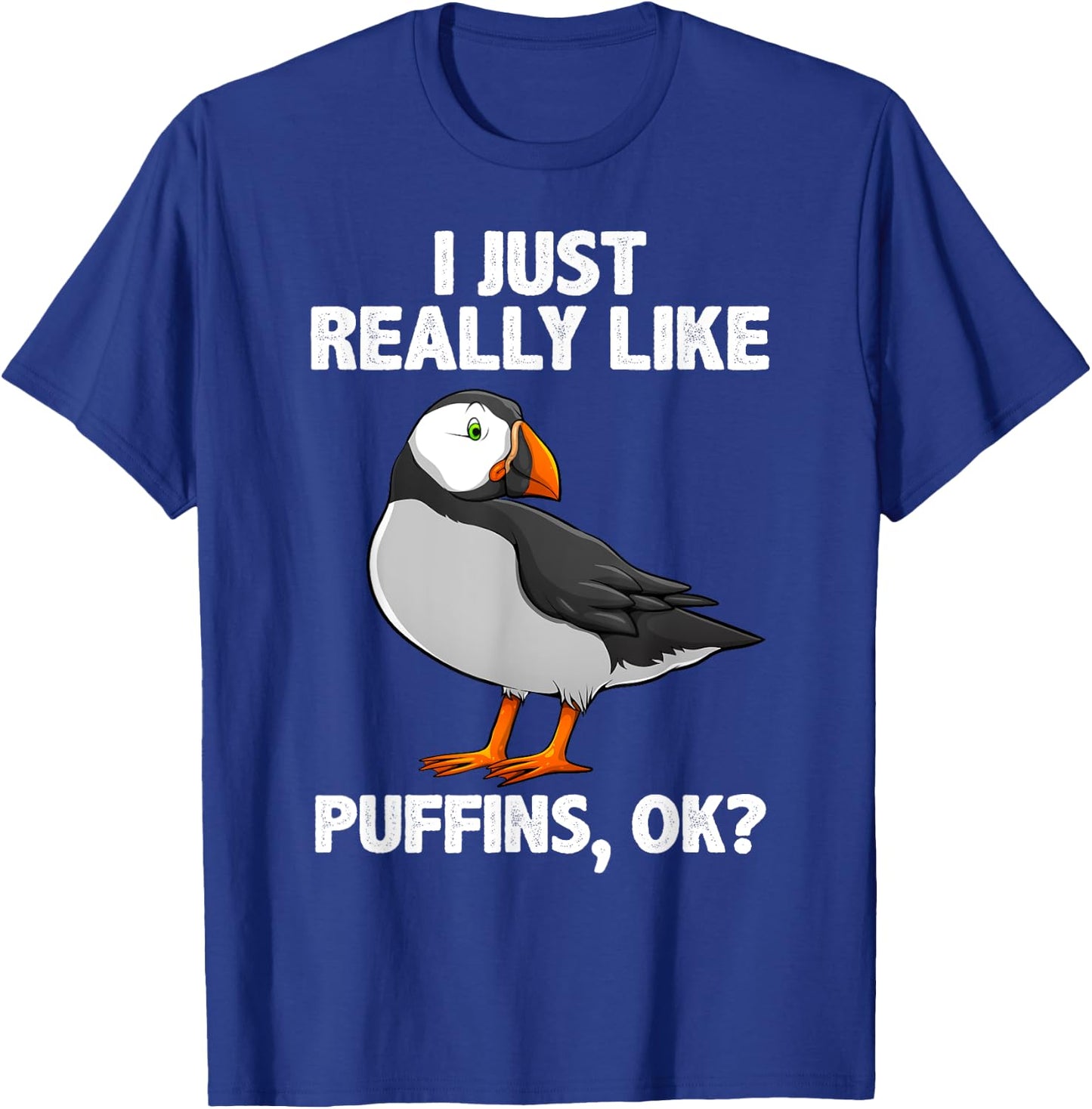 Best Puffin Design Women Seabird Puffin Bird Lover T-Shirt - T-Shirt | Royal
