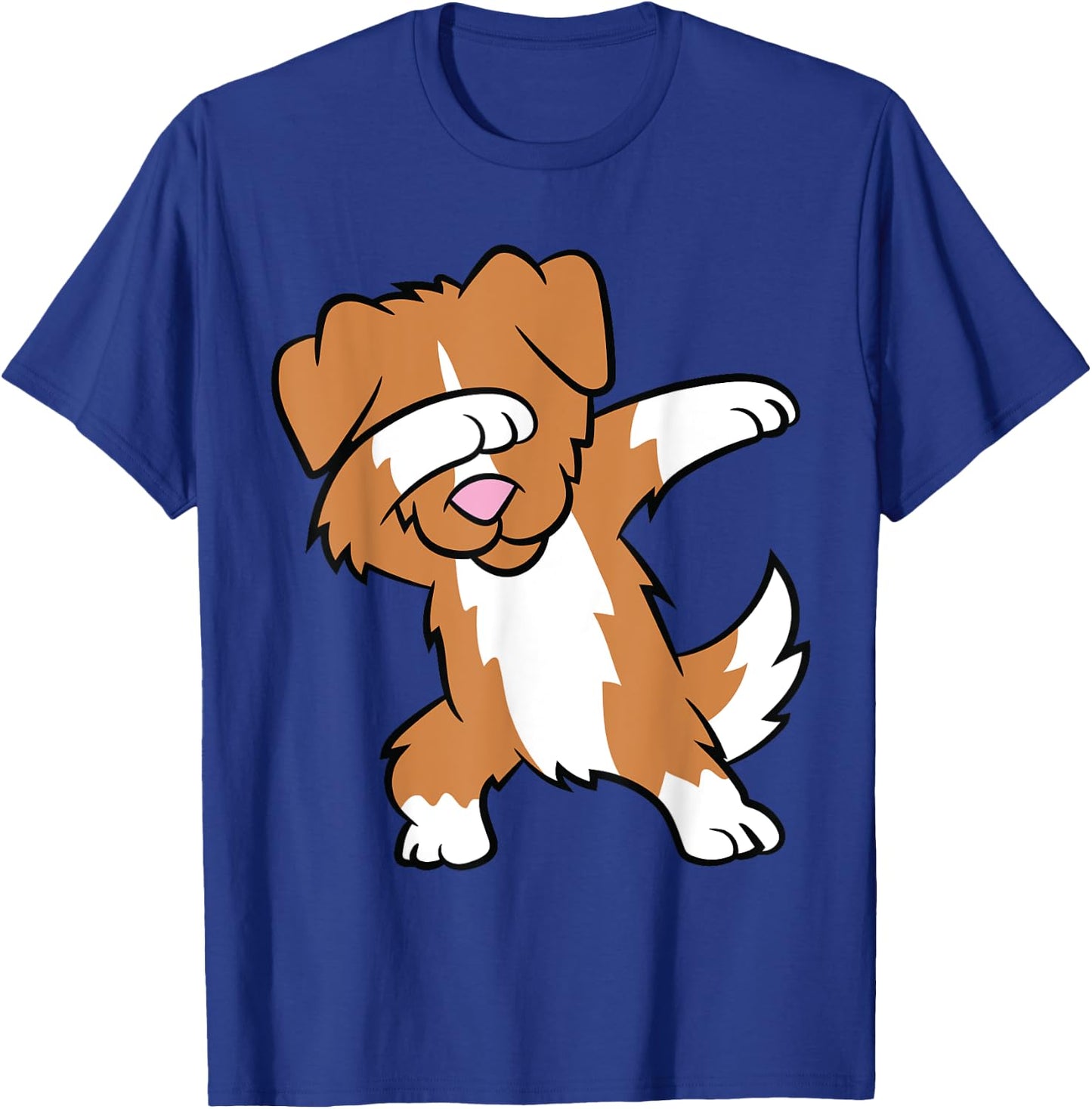 Cute Dabbing Nova Scotia Duck Tolling Retriever T-Shirt - T-Shirt | Royal