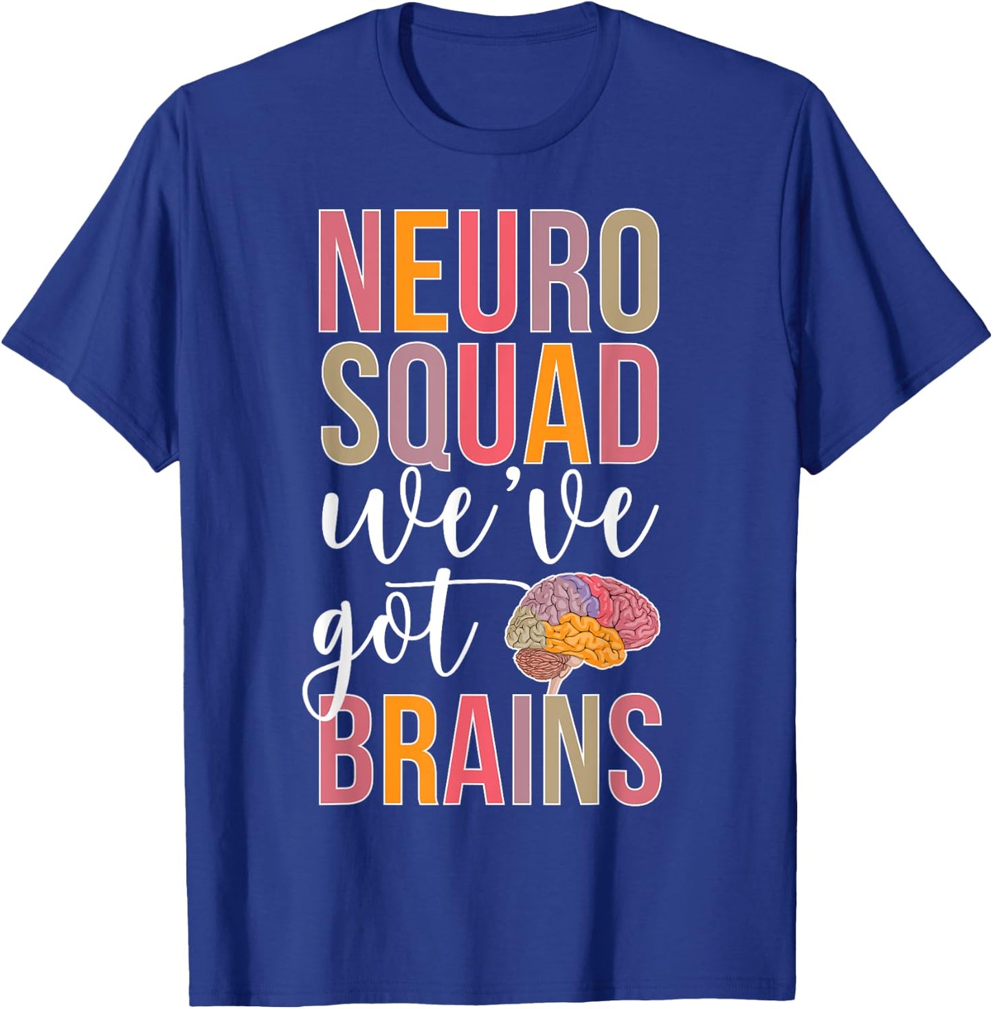 Neuro Squad Neurologist Neuro Tech Neurology Team T-Shirt - T-Shirt | Royal