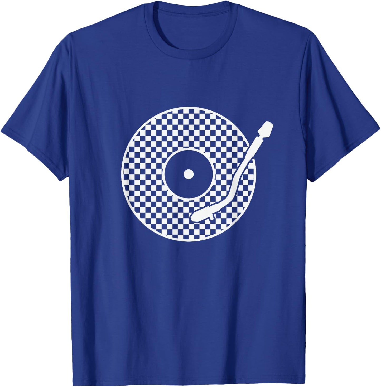 Ska Vinyl Record Jazz Music T-Shirt - T-Shirt | Royal