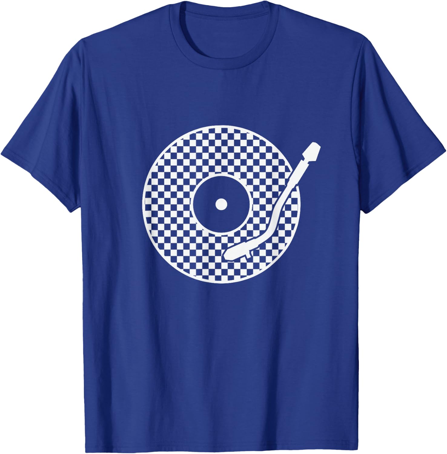 Ska Vinyl Record Jazz Music T-Shirt - T-Shirt | Royal