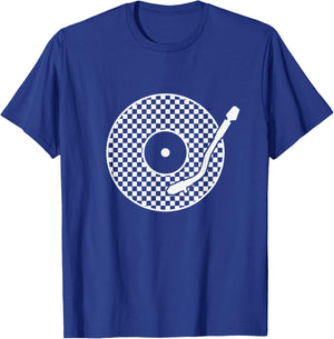 Ska Vinyl Record Jazz Music T-Shirt - T-Shirt | Royal