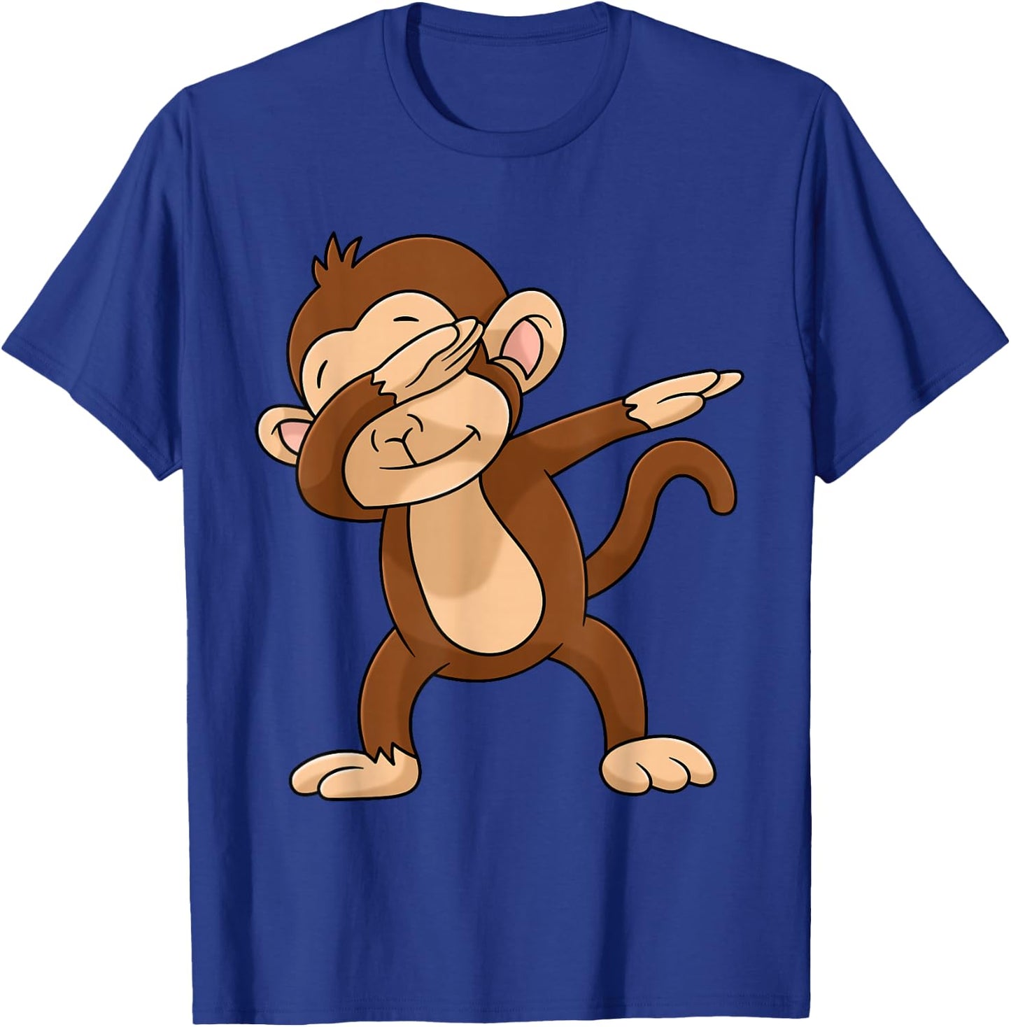 Funny Monkey Shirt Women Men Kids Toddler Adult T-Shirt - T-Shirt | Royal
