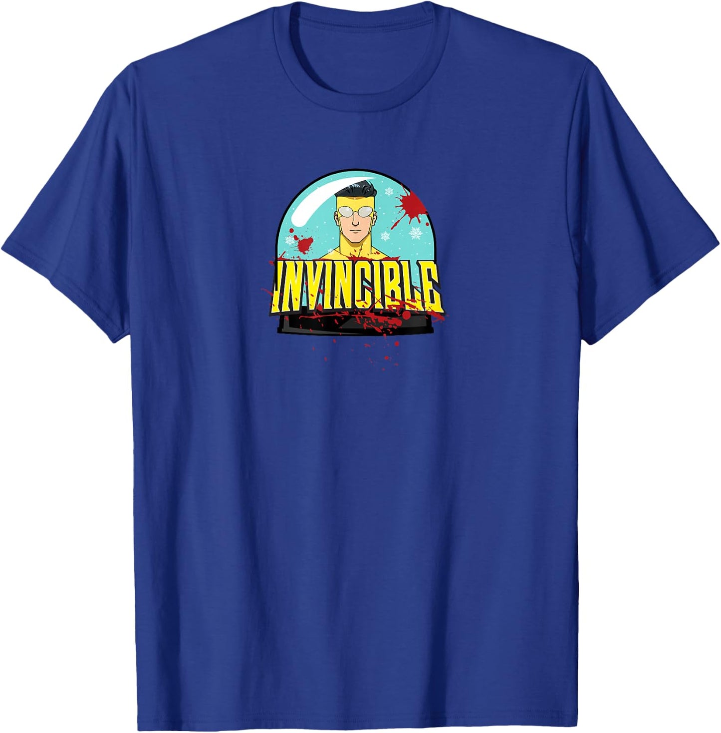 INVINCIBLE - Mark Grayson Holiday Snowglobe T-Shirt - T-Shirt | Royal