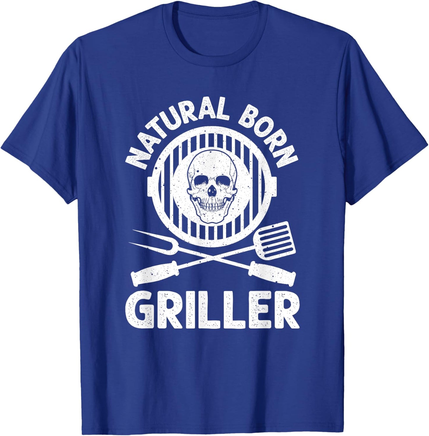 Funny Grilling Design Women BBQ Grill Griller Lovers T-Shirt - T-Shirt | Royal