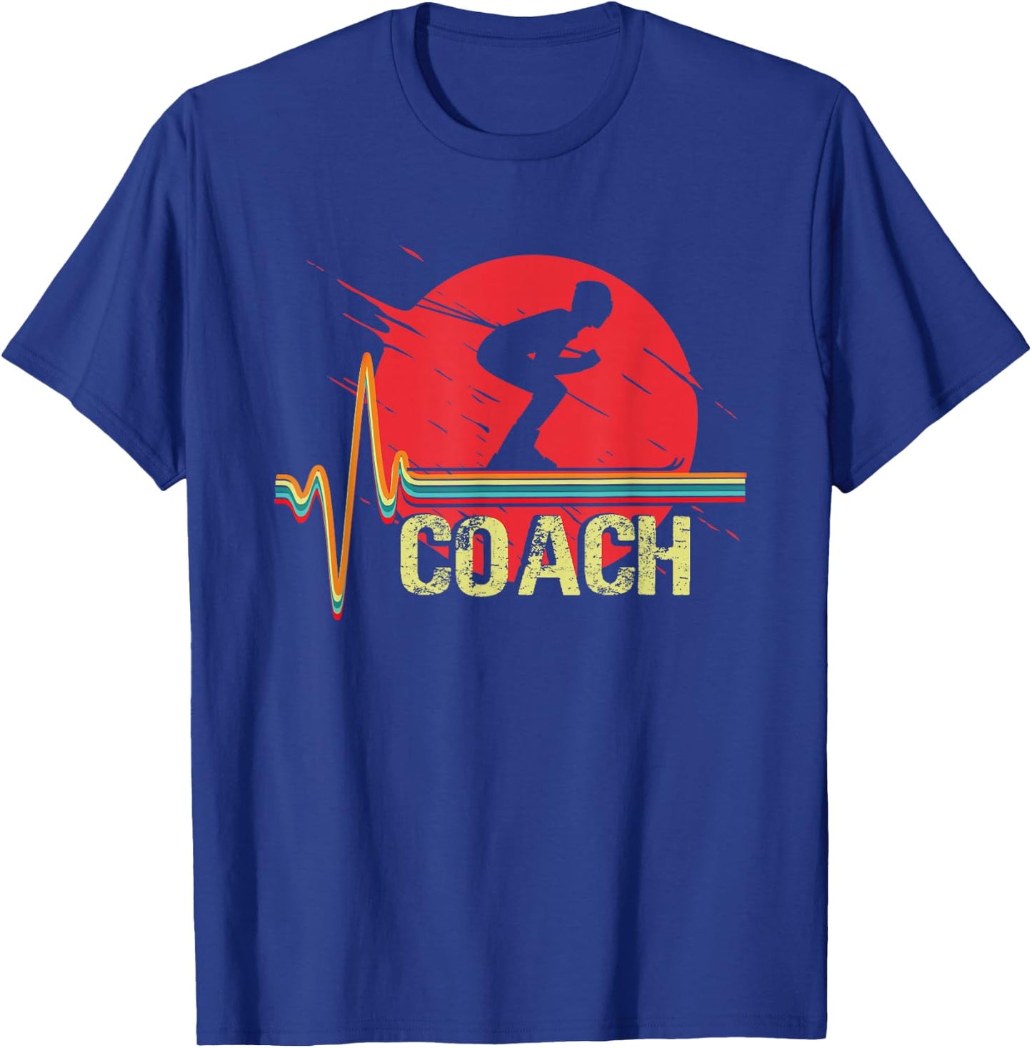 Ski Coach | Winter Sports Mountains | Skiing Skier T-Shirt - T-Shirt | Royal