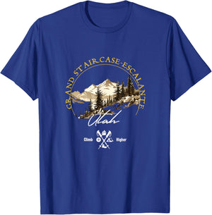 Grand Staircase-Escalante Retro Vintage Apparel - Souvenir T-Shirt - T-Shirt | Royal
