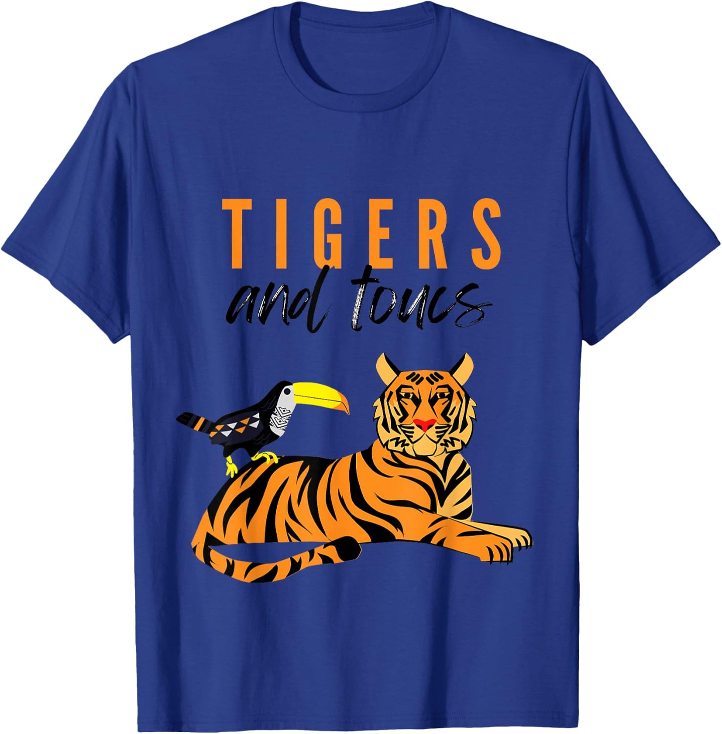 Tigers and Toucs T-Shirt - T-Shirt | Royal