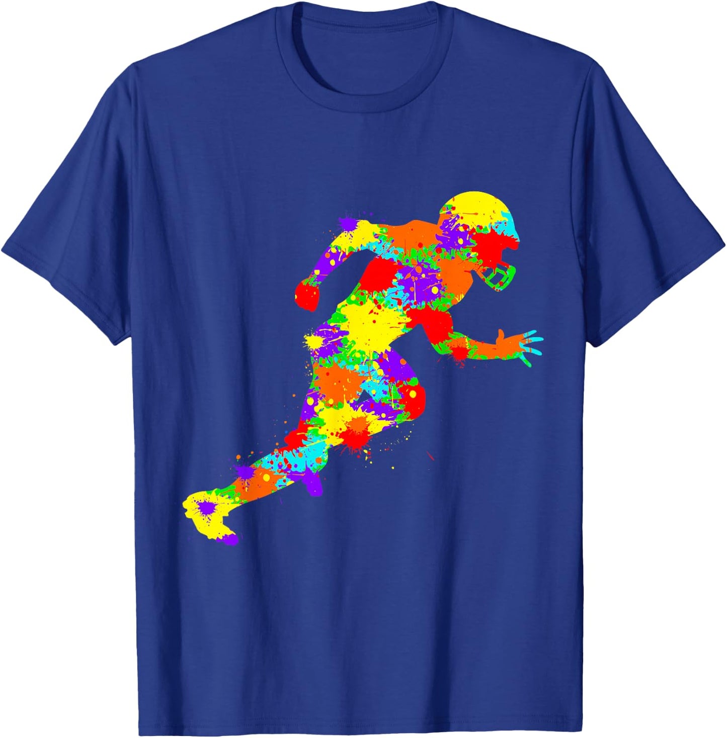 American Football Children's Boys Men T-Shirt - T-Shirt | Royal
