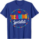 Reading Teacher Literacy Coach Principal Reading Specialist T-Shirt - T-Shirt | Royal