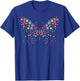 Polka Dot Day Butterfly International Dot Day T-Shirt - T-Shirt | Royal
