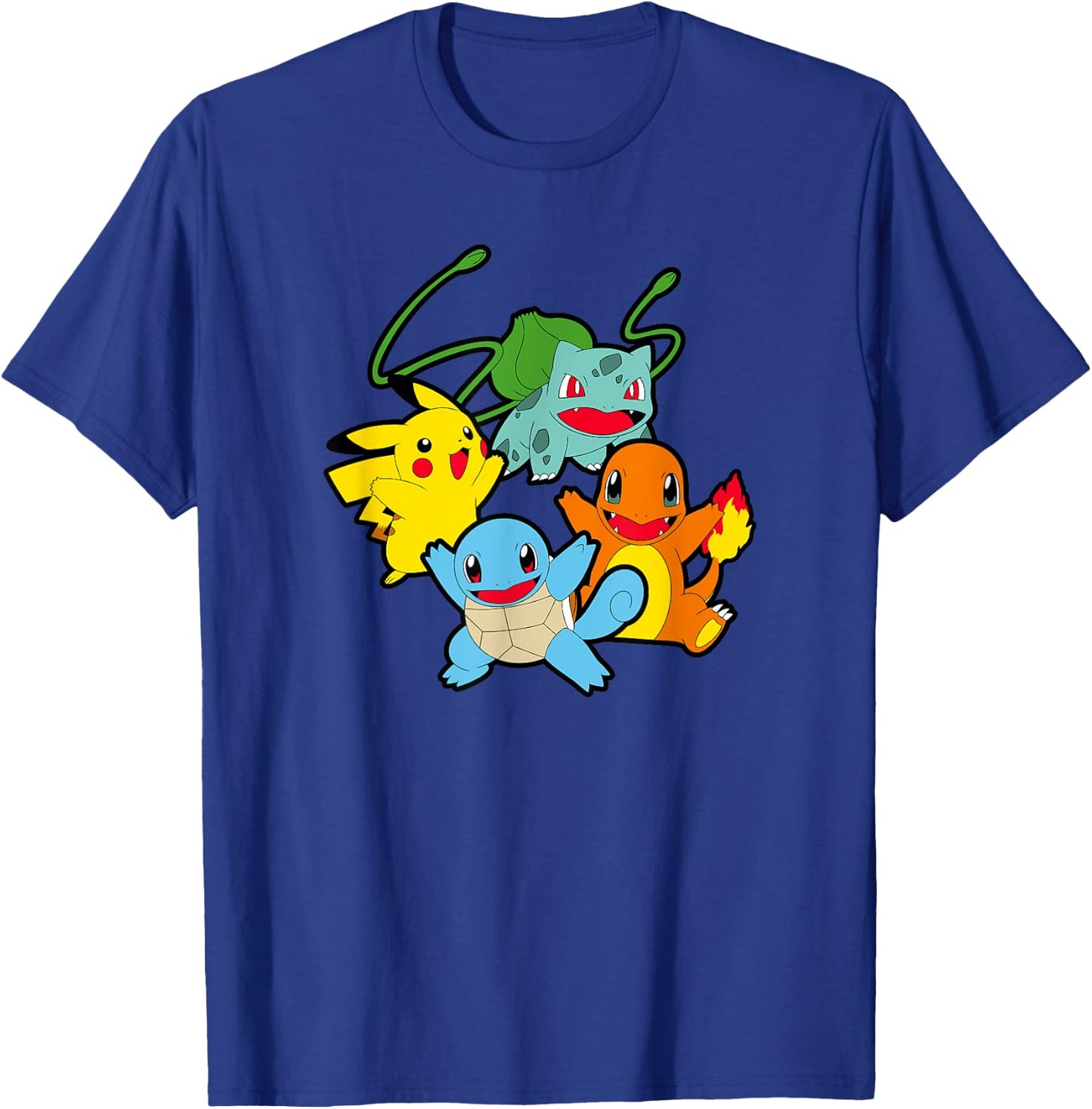 Pokémon Group Shot Classic First Generation T-Shirt - T-Shirt | Royal