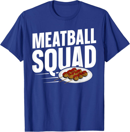 Meatball Squad T-Shirt - T-Shirt | Royal