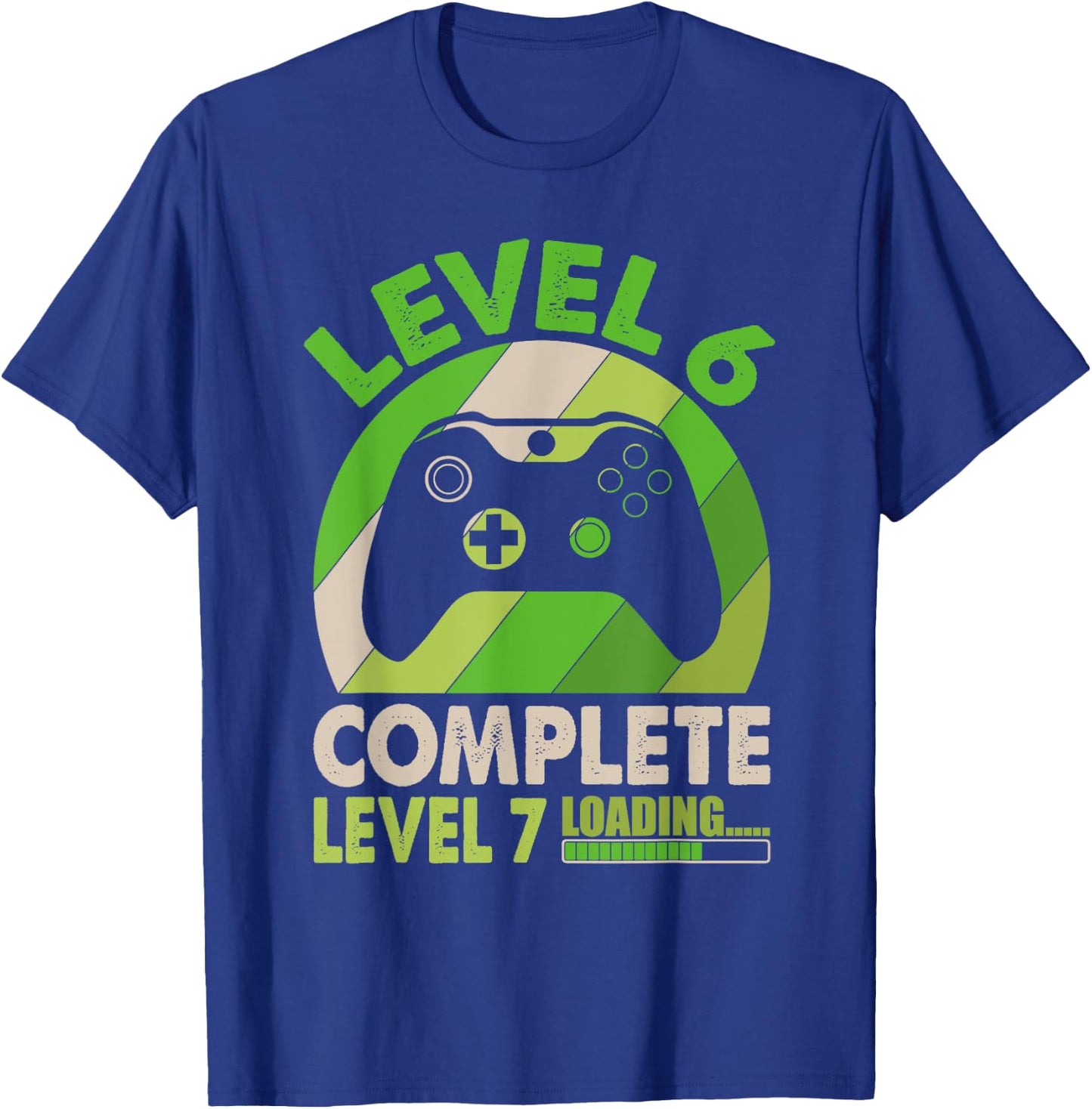 Level 6 Complete Level 7 Loading - 6th Wedding Anniversary T-Shirt - T-Shirt | Royal