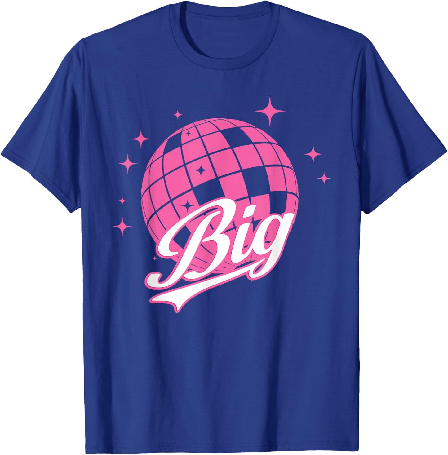 Disco Ball Retro Big / Little ERA Sorority Reveal Retro T-Shirt - T-Shirt | Royal