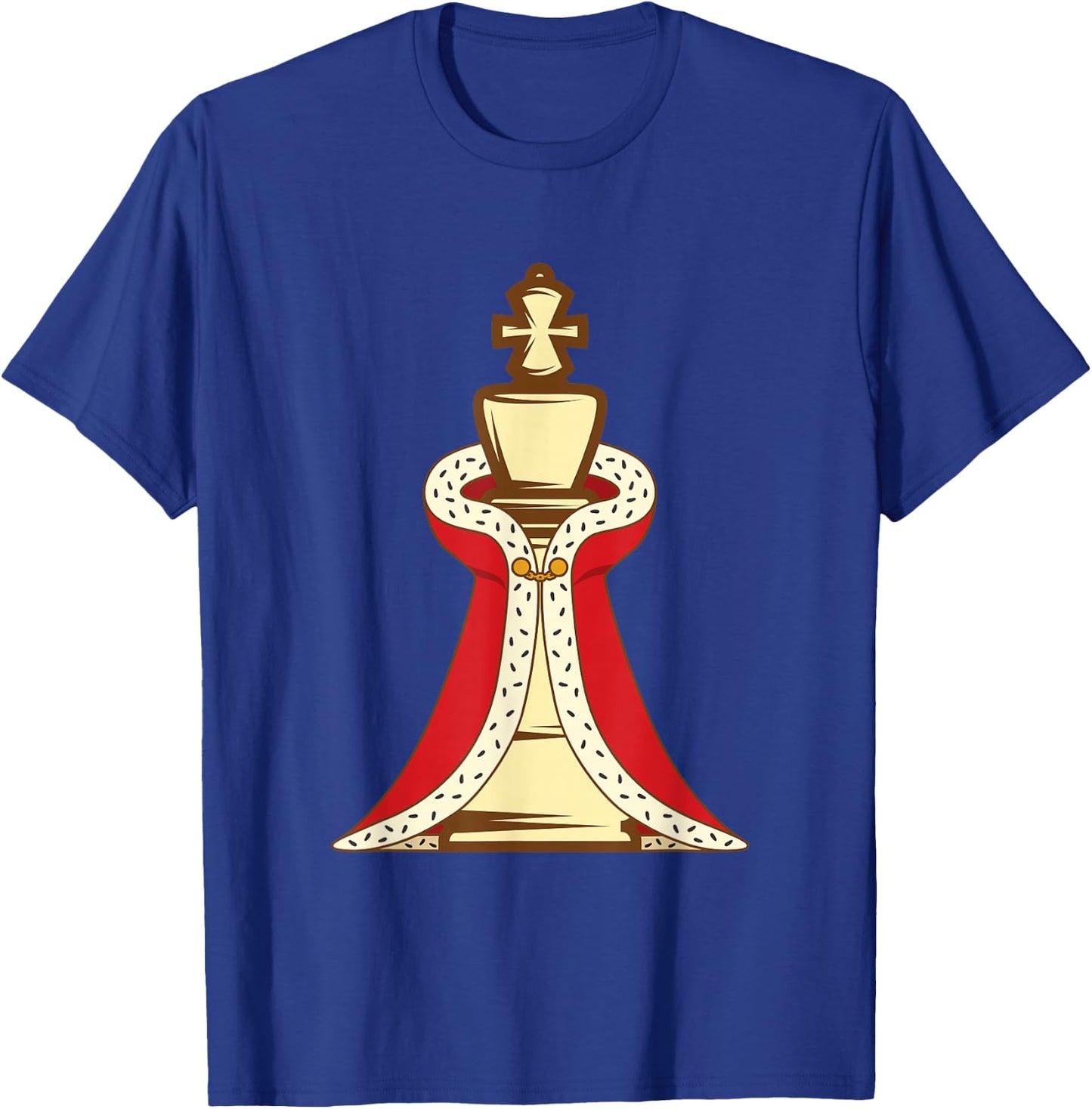 Chess King Piece Costume Chess Club Halloween T-Shirt - T-Shirt | Royal