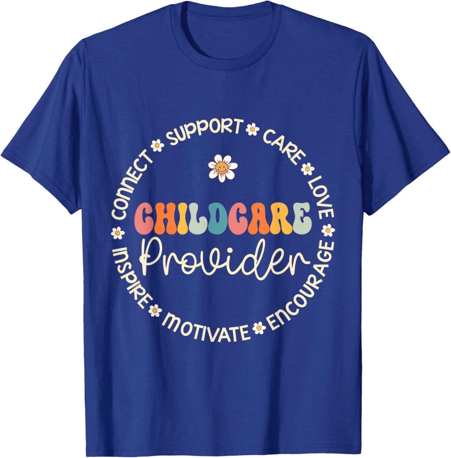 Childcare Provider Appreciation Week Back to School T-Shirt - T-Shirt | Royal