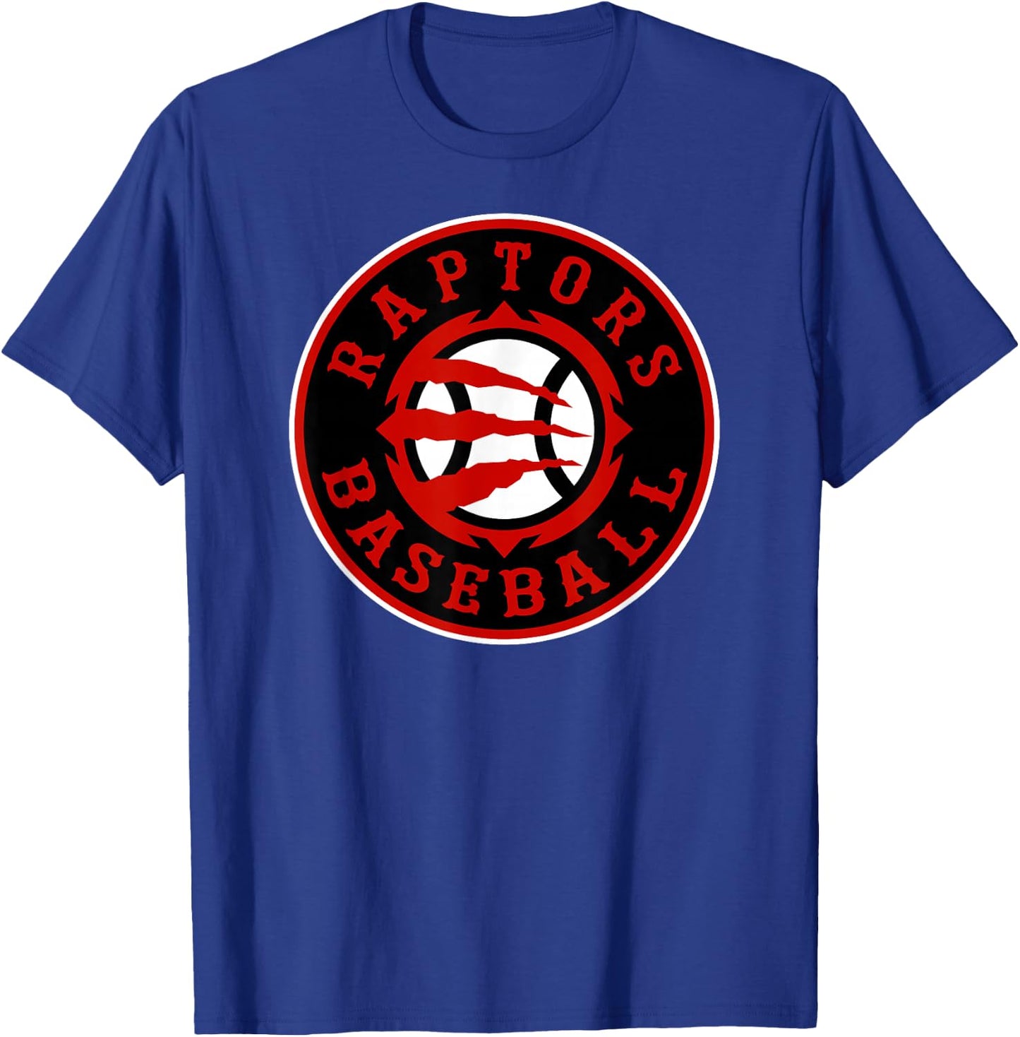 Pauls Valley Raptors Crest T-Shirt - T-Shirt | Royal