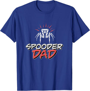 Awesome Jumping Spider Dad For A Salticidae Spood Pet Owner T-Shirt - T-Shirt | Royal