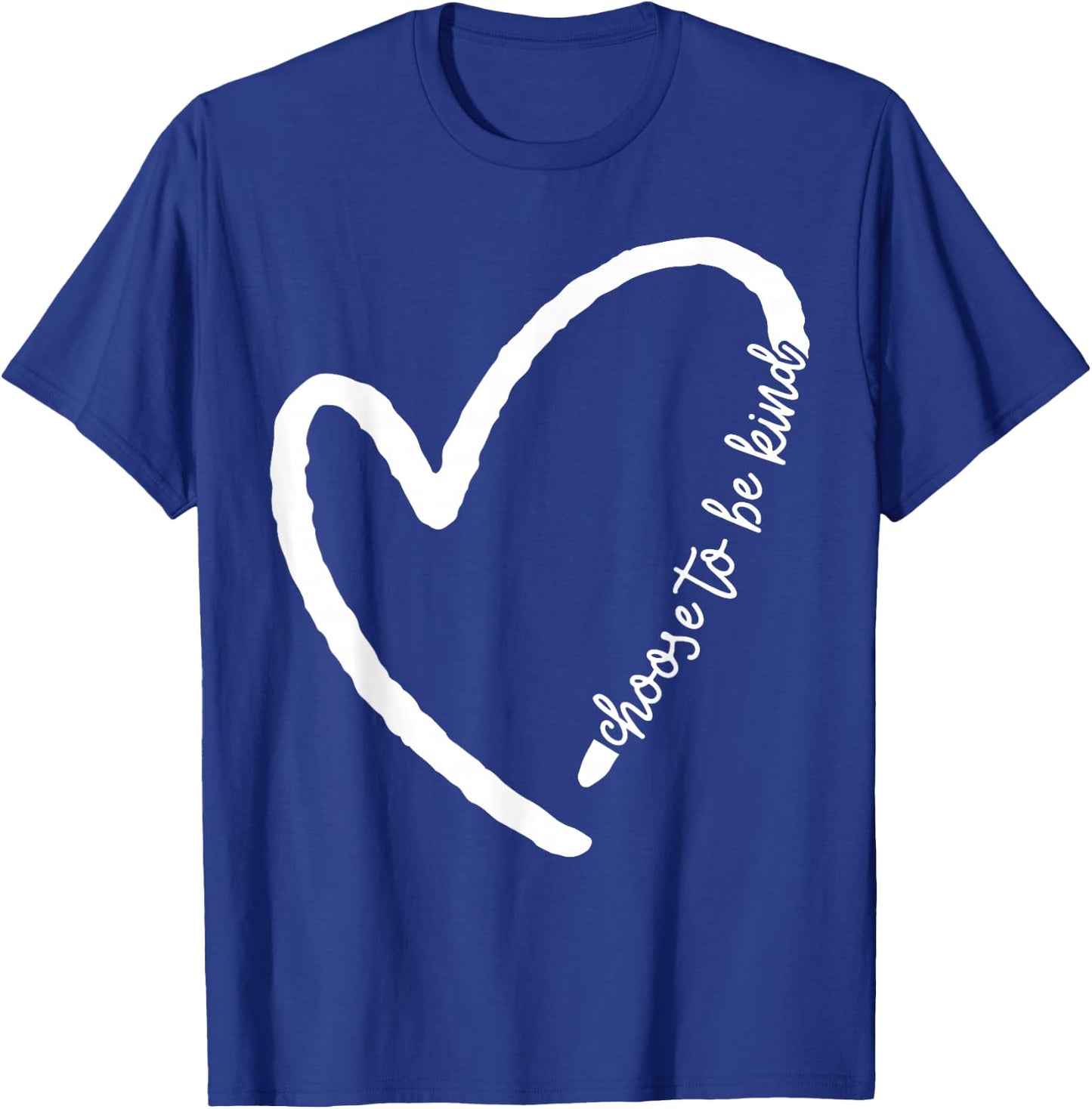 Be Kind Motivational Kindness Inspirational Encouragement Small T-Shirt - T-Shirt | Royal