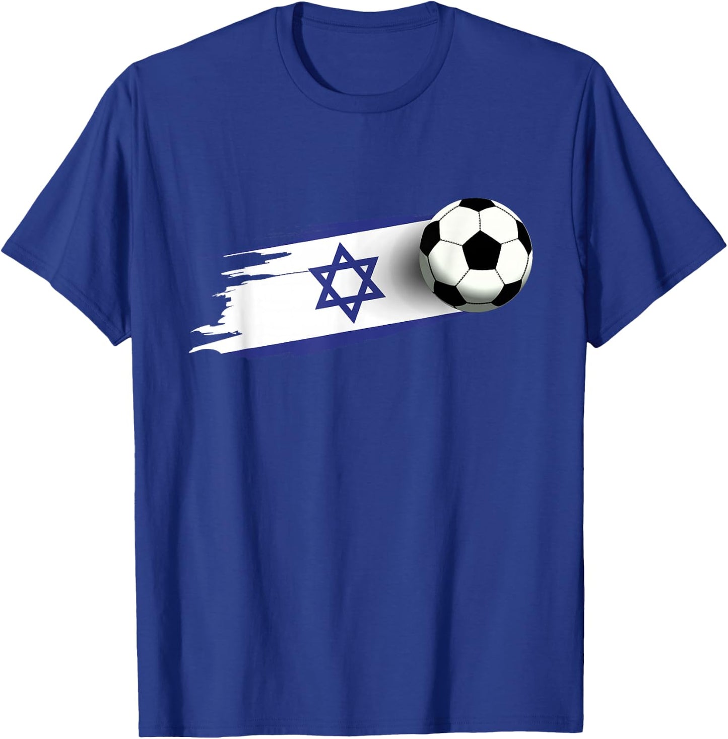Israel Flag Jersey Israeli Soccer Team Israeli T-Shirt - T-Shirt | Royal